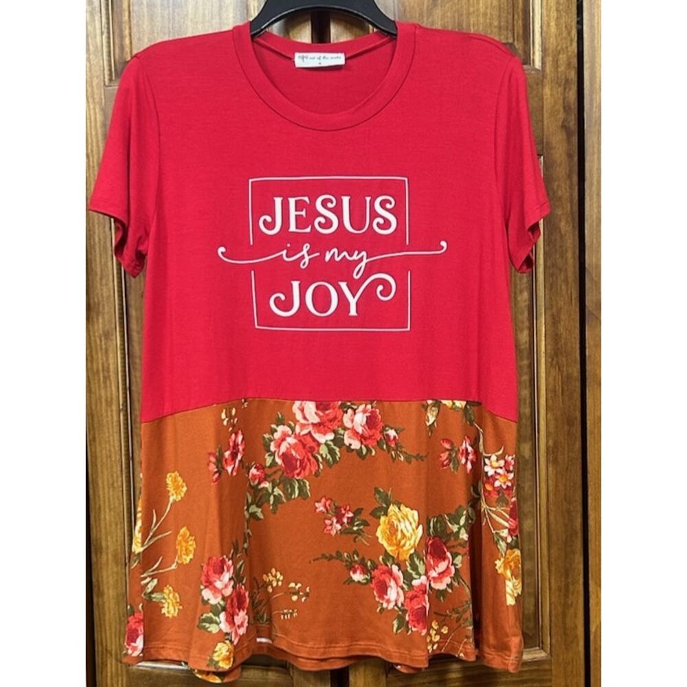 Not of this World Medium Red Jesus T-shirt